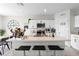 Modern kitchen with island and breakfast bar at 162 Piave St, Haines City, FL 33844