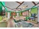 Jurassic Park themed game room with pool table and pinball machine at 2210 Lelani Cir, Davenport, FL 33897