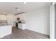 Modern kitchen with stainless steel appliances and granite countertops at 3174 Viceroy Ct, Poinciana, FL 34759