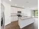 Modern kitchen with stainless steel appliances and granite countertops at 3174 Viceroy Ct, Poinciana, FL 34759