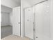 Bathroom with a large glass shower at 3166 Viceroy Ct, Poinciana, FL 34759