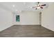 Large bedroom with hardwood floors and a ceiling fan at 2417 Alaqua Dr, Longwood, FL 32779