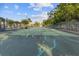 Community tennis court with green surface and surrounding trees at 4113 Fairview Vista Pt # 308, Orlando, FL 32804