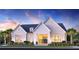 Two-story farmhouse style home with brick and siding at 1694 Pinecliff Dr, Apopka, FL 32703