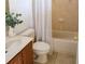 Clean bathroom with a tub/shower combination at 7315 Windham Harbour Ave, Orlando, FL 32829