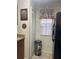 A galley kitchen with granite countertops and wood cabinets at 575 Bloomington Ct # 27, Altamonte Springs, FL 32714