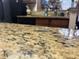 Close-up view of speckled granite kitchen countertop at 575 Bloomington Ct # 27, Altamonte Springs, FL 32714