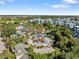 Community pool with a playground nearby at 7651 Whisper Way # 401, Reunion, FL 34747