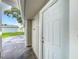 View of exterior door leading to a side yard at 700 Eldridge St, Orlando, FL 32803