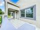 Renovated front porch with new tile and modern door at 700 Eldridge St, Orlando, FL 32803