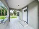 Spacious front porch with view of the street at 700 Eldridge St, Orlando, FL 32803