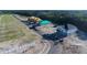 Aerial view of houses under construction in a new community at 1181 Basalt Ln, Sanford, FL 32771