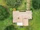 Aerial view of house showing roofline and yard at 4711 County Road 134, Wildwood, FL 34785