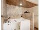 Bathroom featuring a walk-in tub and stylish tile work at 4711 County Road 134, Wildwood, FL 34785