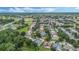 Neighborhood view showing the home's location and surrounding houses at 16208 Magnolia Hill St, Clermont, FL 34714