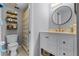 Updated bathroom with a modern vanity and neutral colors at 1052 Lotus Cove Ct # 743, Altamonte Springs, FL 32714