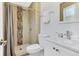 Clean bathroom with a shower and modern vanity at 701 Sioux Dr, Orlando, FL 32807