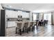Kitchen with granite countertops, stainless steel appliances and island at 1638 Moon Valley Dr, Davenport, FL 33896