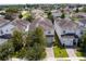 Aerial view of houses in a residential neighborhood at 1638 Moon Valley Dr, Davenport, FL 33896