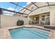 Relax and entertain in your private screened pool and patio area at 2163 Copper Bell Pl, Kissimmee, FL 34747