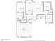 One story floorplan with 3 bedrooms and 3 bathrooms at 5525 Barma St, Orlando, FL 32807