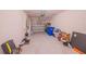 One car garage with extra storage space at 1714 Wynford Cir, Tavares, FL 32778