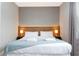 King size bed, modern headboard and nightstands at 7944 Formosa Valley Pl, Kissimmee, FL 34747