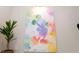 Colorful Mickey Mouse art adds character to the home at 7944 Formosa Valley Pl, Kissimmee, FL 34747