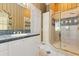Bathroom with shower and vanity at 9164 Point Cypress Dr, Orlando, FL 32836