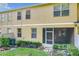Backyard with screened patio and landscaping at 452 Harbor Winds Ct, Winter Springs, FL 32708