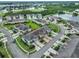 Aerial view showcasing home's location in a residential community at 3349 Rodrick Cir, Orlando, FL 32824