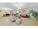 Spacious living room with comfortable seating and tile flooring at 3349 Rodrick Cir, Orlando, FL 32824