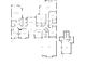 Two-story floor plan showing a large home with many rooms and a garage at 9106 Panzani Pl, Windermere, FL 34786
