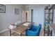 Spacious home office with a large desk and built-in shelving at 2120 Broome St, Kissimmee, FL 34743