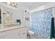 Clean bathroom with a shower/tub and white vanity at 8692 Vesta Ter, Orlando, FL 32825