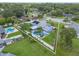 Bird's-eye view of the property showcasing the pool and backyard at 8692 Vesta Ter, Orlando, FL 32825