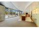 Relaxing community room with seating, bar, and pool view at 155 S Court Ave # 2710, Orlando, FL 32801