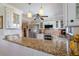 Modern kitchen with granite countertops and stainless steel appliances at 5303 S Atlantic Ave # 35, New Smyrna Beach, FL 32169