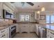 Updated kitchen with granite countertops and ocean view at 5303 S Atlantic Ave # 35, New Smyrna Beach, FL 32169