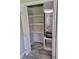 Storage room with shelving and HVAC unit at 5625 Chipola Cir, Orlando, FL 32839