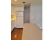 Kitchen with white cabinets and granite countertops at 5625 Chipola Cir, Orlando, FL 32839