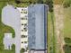 Bird's-eye view of townhouses and parking area at 8416 Magnificent Ln, Groveland, FL 34736