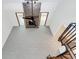 Open living area with fireplace and spiral staircase at 7904 Dunstable Cir, Orlando, FL 32817