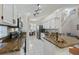 Modern kitchen with granite counters and stainless steel appliances at 812 Shell Ln, Longwood, FL 32750