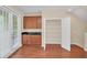 Walk-in pantry with shelving and wood cabinets at 655 Pensacola Ln, Lake Mary, FL 32746