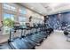 Fitness center with a variety of treadmills at 2026 Key Bay Trl, Kissimmee, FL 34747