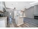 Modern kitchen with granite countertops and stainless steel appliances at 7304 High Lake Dr, Orlando, FL 32818