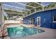 Expansive screened pool and patio area at 2148 Chippewa Trl, Maitland, FL 32751