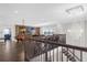 Upstairs game room with pool table, foosball, and comfortable seating at 7481 Gathering Loop, Reunion, FL 34747