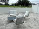 Relaxing patio with seating area and outdoor furniture at 7740 Sandy Ridge Dr # 135, Kissimmee, FL 34747